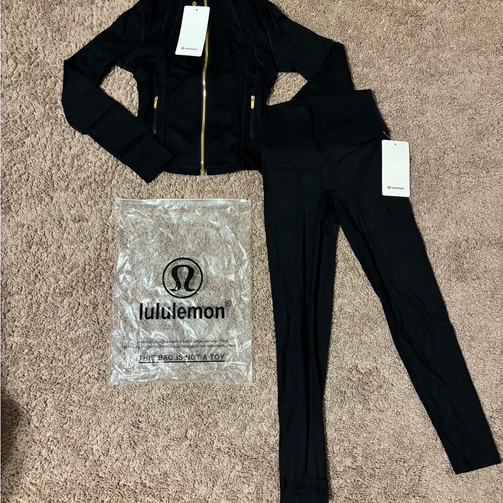 lululemon athletica Black Women's Leggings Set